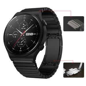 Correa de Reloj de Acero Inoxidable de Lujo para <span class=keywords><strong>Huawei</strong></span> Watch 3 GT2 <span class=keywords><strong>Pro</strong></span>, Repuesto para Reloj Inteligente - Product Image 2