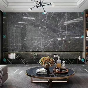 Mármol Gris Wyndham Moderno, Piedra Natural Pulida, Losas, Encimeras, Cubiertas de Baño, Baldosas para Piso, Mesa, Hotel, Villa, Grosor Personalizado - Product Image 6