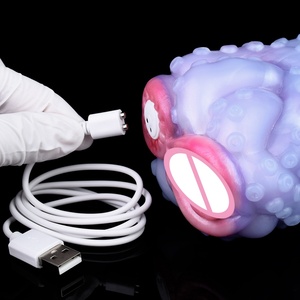 YOCY Venta al por mayor de fábrica: Masturbador masculino de silicona de bolsillo, Vagina de fantasía, Vagina artificial anal, Masturbador de pulpo - Product Image 6