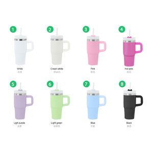 New Arrival 14oz 304 Stainless Steel Thermal Mug Double Wall Vacuum <b>Insulated</b> Travel Coffee <b>Cup</b> Straw Modern Design 6-12 Hours - Product Image 3