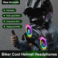 Casque de moto Bluetooth de haute qualité Y13 OEM avec écoute de musique, accessoires de casque de moto pas chers