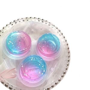 Creamy Bulk GalaPersonalized 12-Color Crystal Clear Fruit Mud <b>Plasticine</b> Slime Set Unicorn Cherry Jelly Fidget Toys - Product Image 2