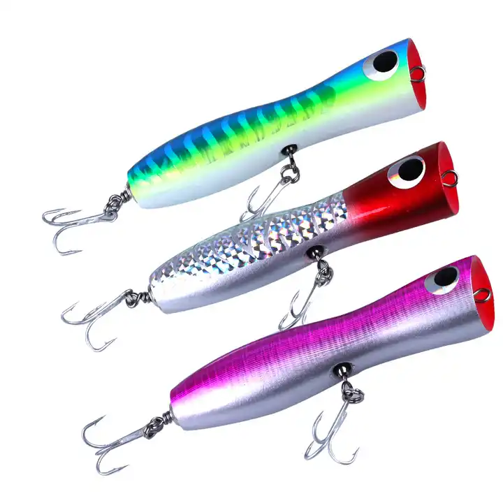 Fishing Lure Popper Trolling, Gt Popper Lures Trolling