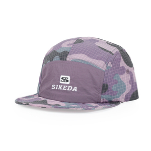Gorra <span class=keywords><strong>de</strong></span> 7 Paneles <span class=keywords><strong>de</strong></span> Secado Rápido con Camuflaje, Logotipo Bordado Personalizado, Transpirable, <span class=keywords><strong>de</strong></span> Nailon Ripstop, con Visera Plana, para Deportes al Aire Libre y Campismo - Product Image 2