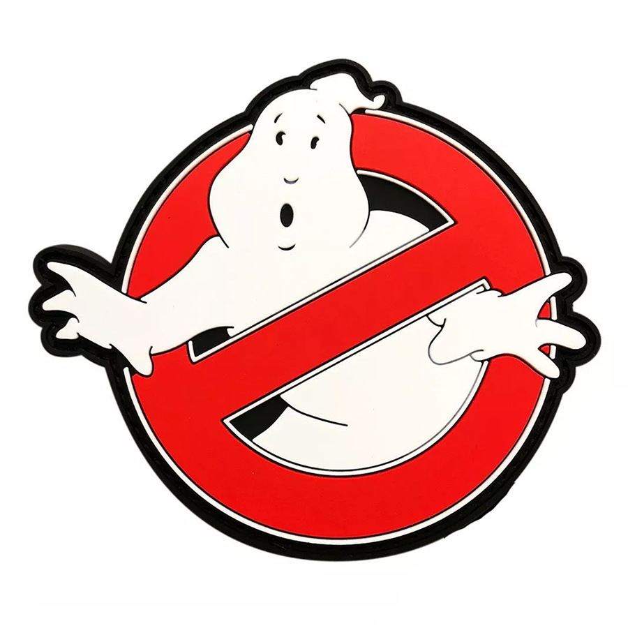 PVC Ghostbusters - Rojo y blanco que brillan en la oscuridad