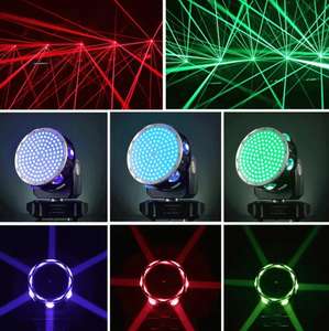 TIITEE LED XYZ 3 AXIS 150W GYRO Swing Lumière Mobile Avec Effet Laser pour Dj <span class=keywords><strong>Club</strong></span> Party - Product Image 3