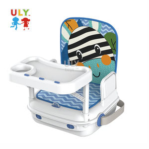 Nouvelle arrivée 3 en 1 chaise haute portable à manger avec assiette à musique chaises de salle à manger à <span class=keywords><strong>hauteur</strong></span> réglable pour bébé sac à dos portable pliant - Product Image 1