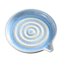 Repose-cuillère en céramique minimaliste créatif - Porte-cuillère à soupe pour la salle à manger à domicile