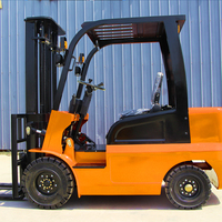 Penjualan Langsung Pabrik Forklift 4wd Segala Medan 2.5Ton 3Ton 4Ton Mini Forklift Listrik dengan Warna yang Dapat Disesuaikan