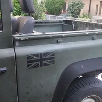 Calcomanía Personalizada de Vinilo con la Bandera del Reino Unido para Parachoques de Auto, Calcomanía Clásica de la Bandera Británica para Auto o Camioneta
