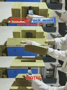 <span class=keywords><strong>Isolation</strong></span> minérale acoustique en laine de roche de densité 100kg/m3 épaisseur 50mm pour la protection thermique capacité 80kg - Product Image 5
