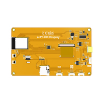Layar Sentuh Kapasitif TFT Microtech 4.3 Inci 800*480 ESP32 S3 WiFi untuk Papan Pengembangan dengan ROM 384KB+SRAM 512KB