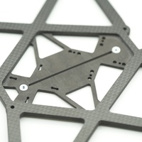 Haute précision OEM Micro CNC fraisage pièces en Fiber de carbone Services d'usinage CNC pièces d'usinage CNC cadre de Drone