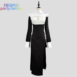 Disfraz de Monja Sexy de Talla Grande HESPER para Halloween, Disfraz de Enfermera y Sirvienta de Anime para Fiestas de Cosplay - Product Image 1