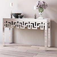 Table console Luong en diamant concassé