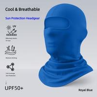Balaclava moto fine et respirante anti-UV pour l'été – Masque facial de cyclisme extérieur unisexe pour adultes