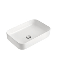 Lavabo mural de luxe en céramique, vasque de salle de bains, support mural, 5030L