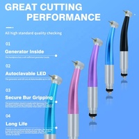 Turbine dentaire haute vitesse sans ombre à LED Airotor avec 5 lumières LED, 5 jets d'eau, puissance 23W