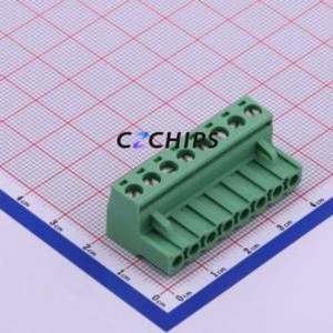 1754562 Plug-in Terminal Block P=5mm Connector ( Connector Type: Plug )( Construction: 1x8P )( Pitch: 5mm )( Color: Green ) - Product Image 1