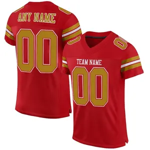 <strong>Wholesale</strong> <strong>Custom</strong> American Football <strong>Jerseys</strong> for Men Embroidered Stitched Training <strong>Jersey</strong> in Plus Sizes 32 Teams Covered - Product Image 1