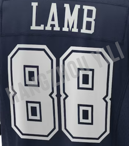卸売アメリカンフットボールジャージNF L 4プレスコット88ラム11パーソンズステッチ刺繍ユニセックスプラスサイズ - Product Image 2