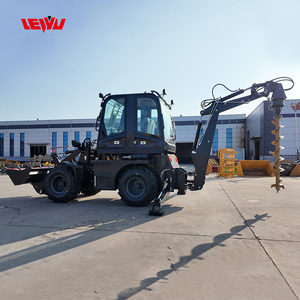 China Factory Price 4X4 <b>Construction</b>-<b>Machinery</b> Excavator <b>Engineering</b> Wheel EPA Engine Mini Backhoe - Product Image 2