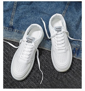 Zapatos Casuales Blancos con Cordones Transpirables para Hombre, Modelo 2026, Tenis Deportivos Modernos y Versátiles con Suela de Goma para Todas las Temporadas - Product Image 3