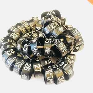 Persoonlijke metalen papegaai vogel duif beenbanden kip voet ringen haan ring - Product Image 2