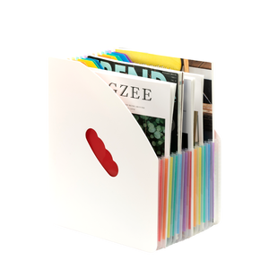 13 túi mở rộng tập tin thư mục <span class=keywords><strong>2025</strong></span> cầu vồng lớp với đầy màu sắc nhãn và nắp cho văn phòng Nộp đơn - Product Image 3