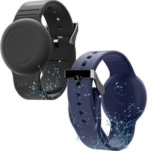 Funda Protectora de Silicona con Correa Deportiva de Cobertura Total 360 <span class=keywords><strong>para</strong></span> <span class=keywords><strong>Airtag</strong></span>, Localizador GPS Inteligente <span class=keywords><strong>para</strong></span> Niños - Product Image 1