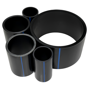 Yüksek Yoğunluklu Polietilen HDPE Drenaj Borusu Çapı Yüksek Esneklik Darbe Dayanımı Korozyona Dayanıklı Anti-UV Isıya Dayanıklı - Product Image 1