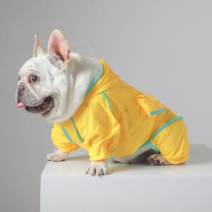 Imperméable réglable pour animaux de compagnie, poncho léger à capuche, veste pour chiens - Product Image 2