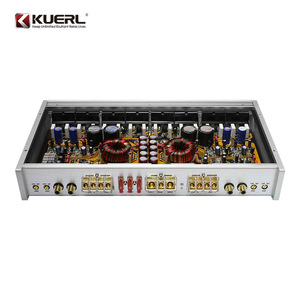 เครื่องขยายเสียงรถยนต์คูเออร์ล 4 ช่อง 4x150W อลูมิเนียมอัลลอยด์ กำลังขับสูง สำหรับอัพเกรดเสียงในรถยนต์ - Product Image 2