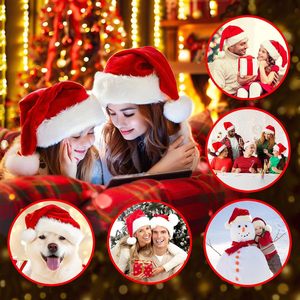 Cappello di Babbo <span class=keywords><strong>Natale</strong></span> Personalizzato <span class=keywords><strong>per</strong></span> Decorazione, Kit Fai-da-Te, Rosso e Bianco, <span class=keywords><strong>per</strong></span> Festività Natalizie - Product Image 6