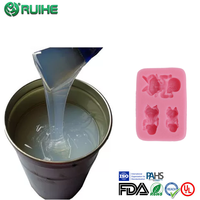 Caoutchouc de silicone liquide RTV-2, matière première pour la fabrication de moules, composé de silicone pour moules à faible rétrécissement