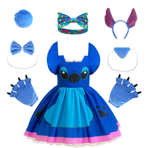 Nuevo Disfraz de la Película Stitch con Detalles Esponjosos y Hermosos, Perfecto para Actuaciones en Escenario, Halloween, Carnavales y Otras Ocasiones, Falda - Product Image 2