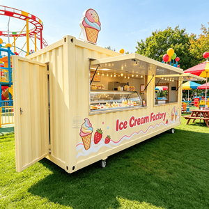 Outdoor Luxury Shipping Restaurant With Professional Kitchen Layout <b>Container</b> Cafe - Product Image 2