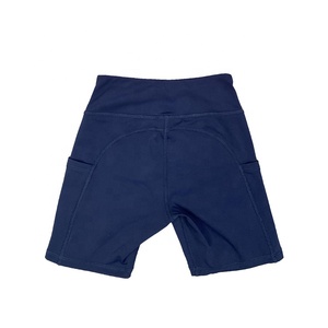 Short de cycliste pour bébé fille, Short d'été taille haute, doux pour la peau, Short de Yoga pour garçon adolescent avec poche, offre spéciale - Product Image 5