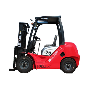 Nueva Carretilla Elevadora Diésel Tobeter CPC25, Capacidad de 2.5 Toneladas, Altura de Elevación de 3 Metros, Potencia de 40KW, Neumáticos Sólidos para Logística de Almacén - Product Image 3