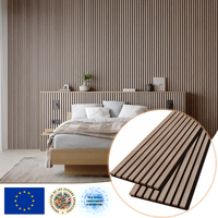 Panel de Pared Acústico de Chapa de Madera Real de 21 mm de Primera Calidad al por Mayor para Agencias Creativas y Suministro de Proyectos a Precio de Fábrica