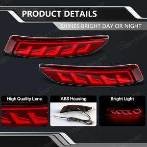 Luz Reflectora Trasera para Parachoques <span class=keywords><strong>de</strong></span> Coche, Accesorio Directo <span class=keywords><strong>de</strong></span> Fábrica para Toyota Corolla AXIO 2015 2016 <span class=keywords><strong>2017</strong></span> 2018, Luz <span class=keywords><strong>de</strong></span> Freno e Intermitente - Product Image 2