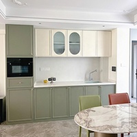 Buffet Modulaire Sur Mesure Finition Mate Luxe Premium en Bois Massif Noir Traditionnel pour Espace de Vie Ouvert