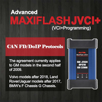Için Autel MaxiFlash VCI J2534 programlama cihazı için Autel tarayıcı çalışma uyumlu dizüstü otomatik yazılım CAN FD DoIP