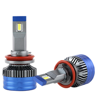 Canbus puissant Led phare H1 H4 H7 H11 9005 9006 9012 45W 6000LM 6500K système d'éclairage de voiture Led phare