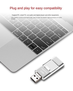 Ổ <span class=keywords><strong>USB</strong></span> 2.0 đa năng 3 trong 1 tùy chỉnh, dung lượng 4-64GB, bảo hành <span class=keywords><strong>5</strong></span> năm, chất liệu kim loại, dùng cho <span class=keywords><strong>iPhone</strong></span>, Android, Type-C, PC, có sẵn trong kho - Product Image 6