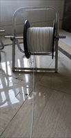 JQ/Haiso Carrete de Cable Plegable para Fibra Óptica, Bandeja Portátil para Cableado, Herramienta de Construcción Interior/Exterior Fácil de Usar