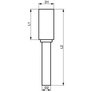 FERVI - B04SC6 Fresas rotativas de corte simple BxSC - EAN 8012667356484 HERRAMIENTAS ELÉCTRICAS ACCESORIOS PARA ROUTERS - Product Image 2