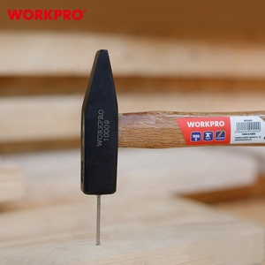 WORKPRO Martillo de <span class=keywords><strong>maquinista</strong></span> de 500G con mango de madera dura Acero forjado para fabricación de metal Trabajo de remache de cincelado - Product Image 4