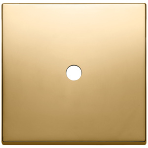 Gold <b>Plate</b> 2Mx1 Round Wall <b>Switch</b> 9.5 In Length 1.4 In Height - Product Image 1