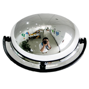 60 см Средний 2 мм толщина акриловый пластик безопасности 180 градусов полусферическое купольное зеркало выпуклое - Product Image 4